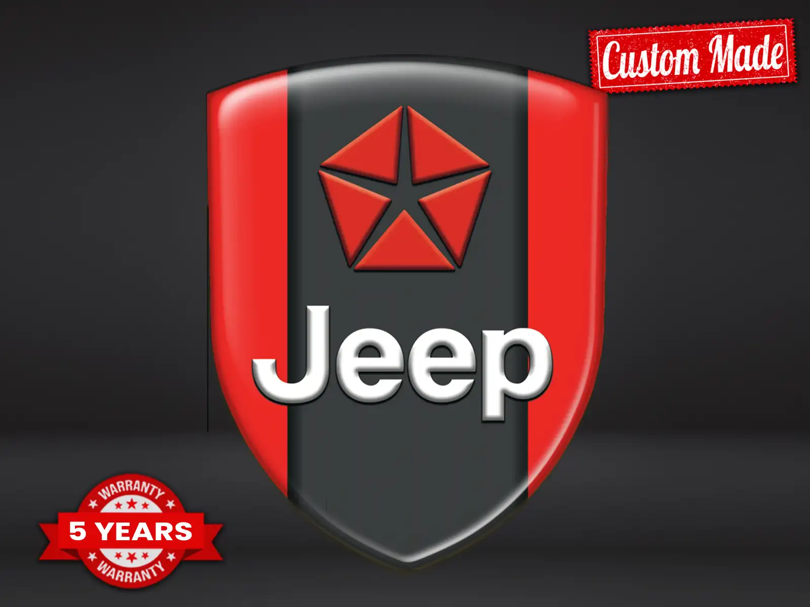 Jeep Vinilos Puerta Auto Resistente Pro Máximo Elegante